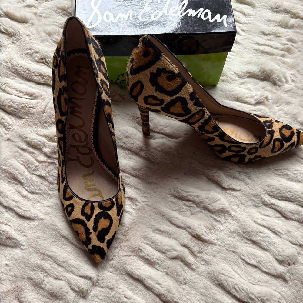 Sam Edelman Leopard Print Women's Heels